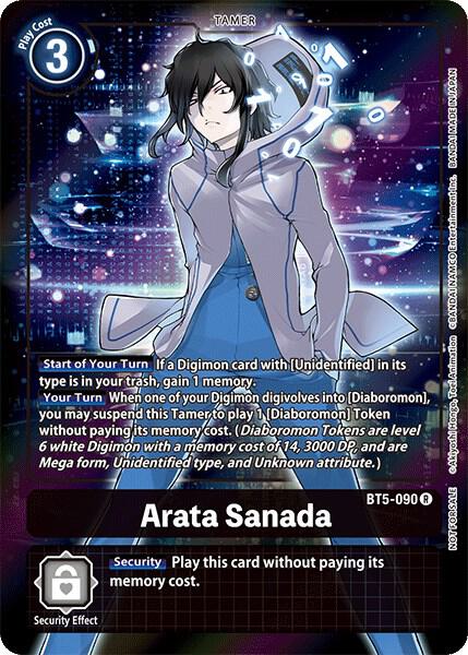 Arata Sanada (Box Topper) card image