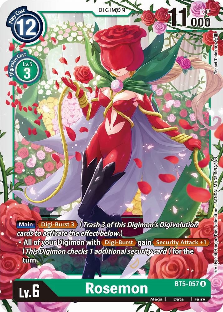 Rosemon card image