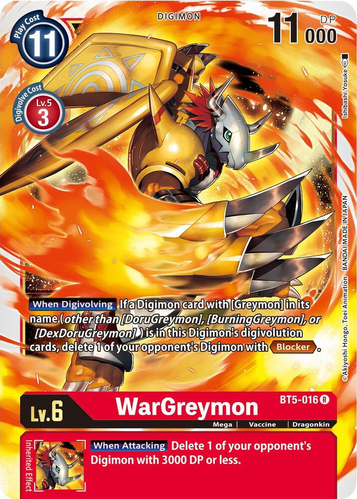 WarGreymon card image