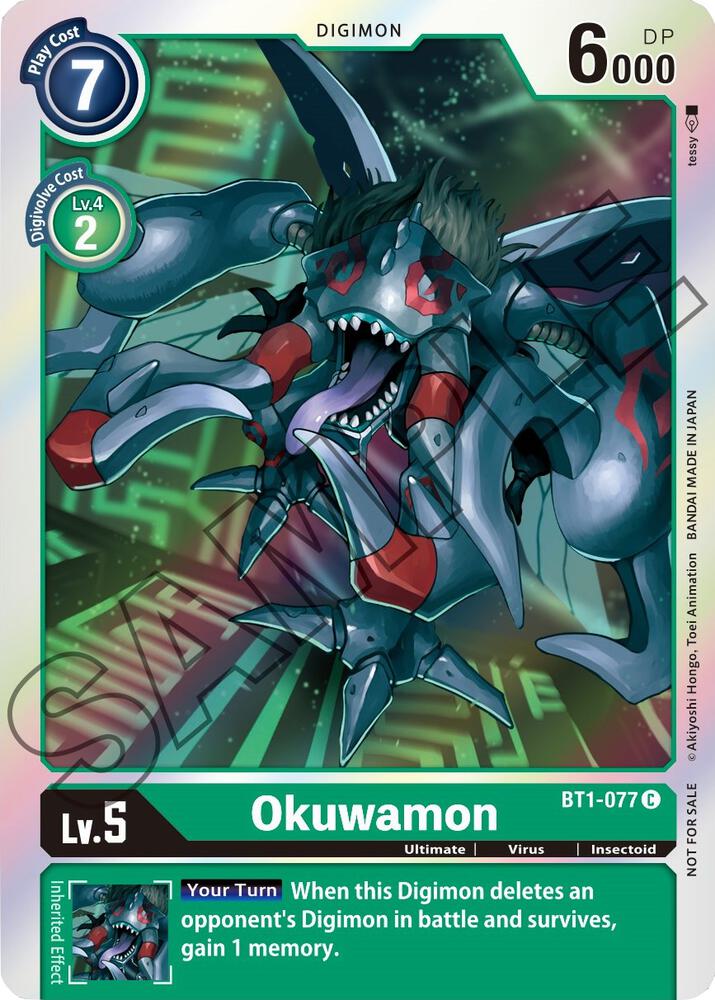 Okuwamon - BT1-077 (Event Pack 1) card image
