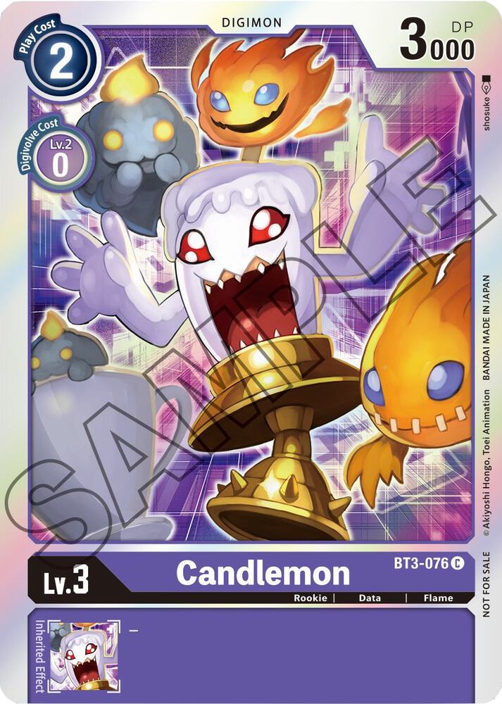 Candlemon - BT3-076 (Event Pack 1) card image