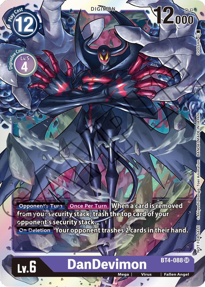DanDevimon - BT4-088 (Event Pack 1) card image