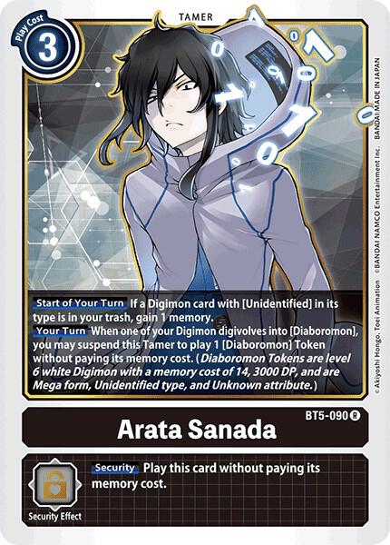 Arata Sanada card image