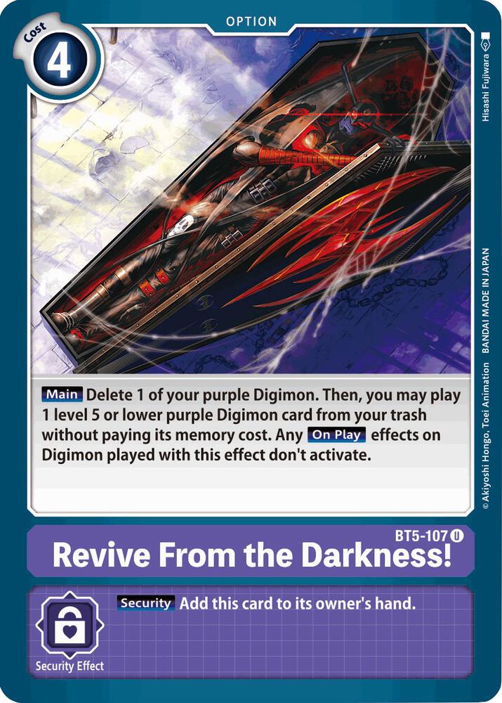 Revive From the Darkness! card image