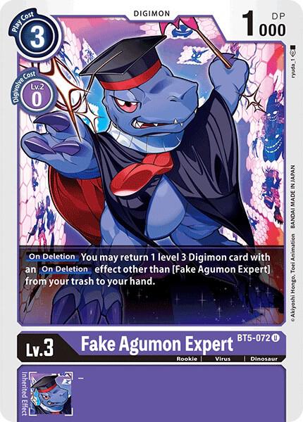Fake Agumon Expert card image