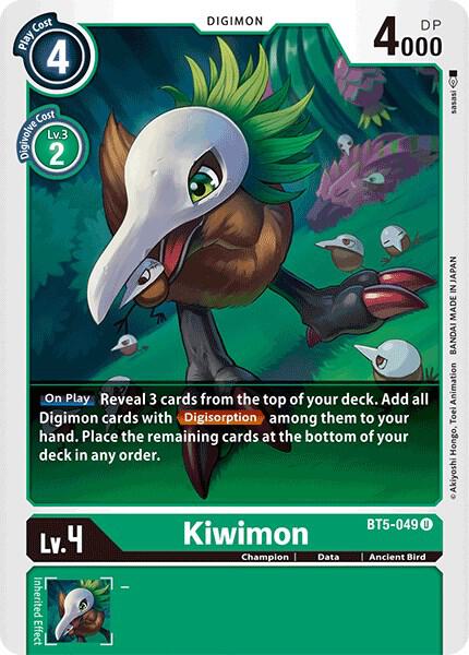 Kiwimon card image