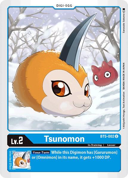 Tsunomon card image