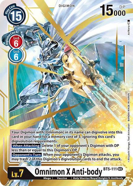 Omnimon X Anti-body card image