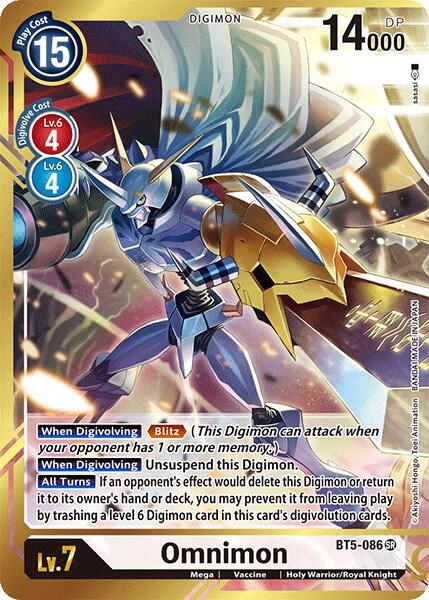 Omnimon (Alternate Art - sasasi) card image