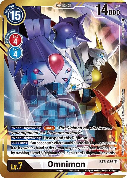 Omnimon (Alternate Art - Nakano Haito) card image