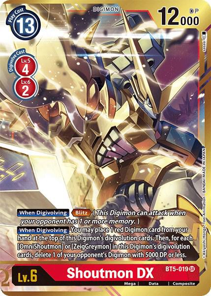 Shoutmon DX (Alternate Art) card image