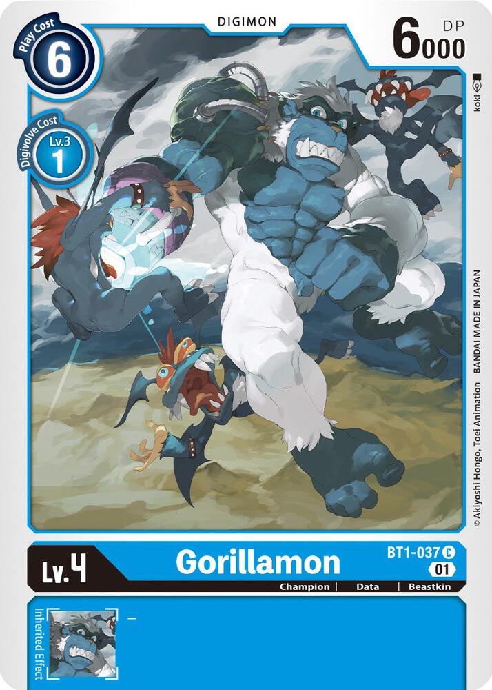 Gorillamon - BT1-037 (Alternate Art) card image