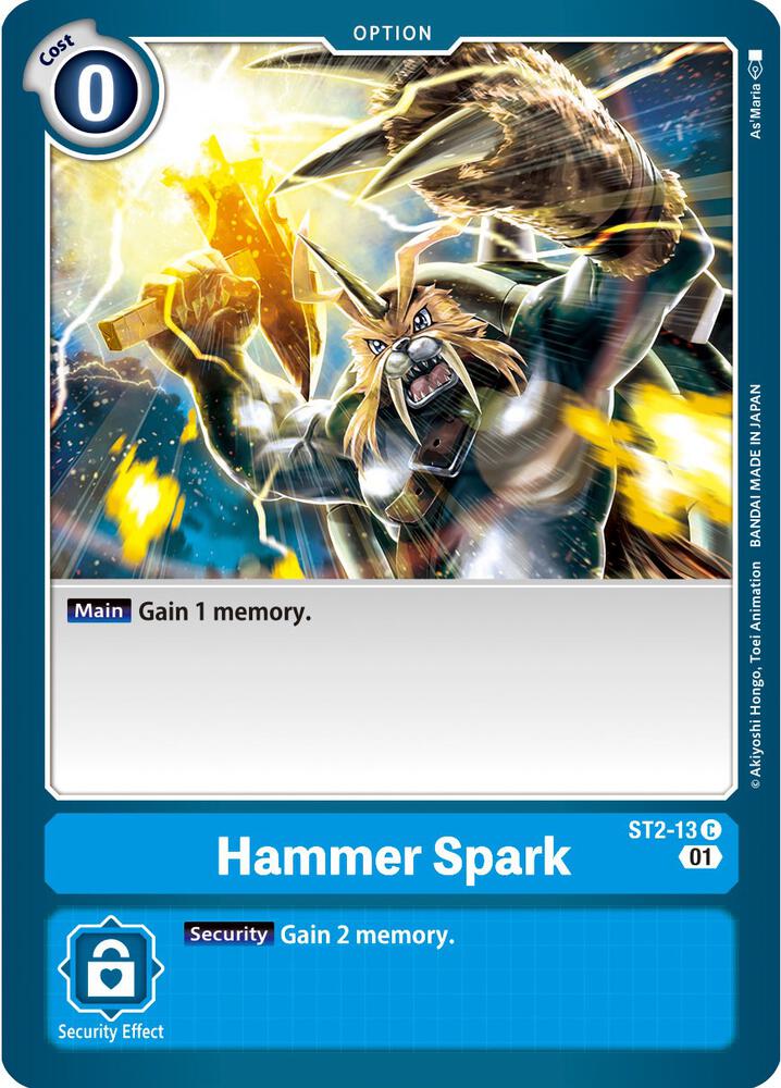 Hammer Spark - ST2-13 (Alternate Art) card image