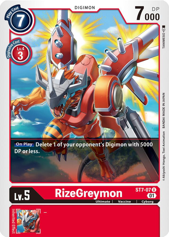 RizeGreymon card image