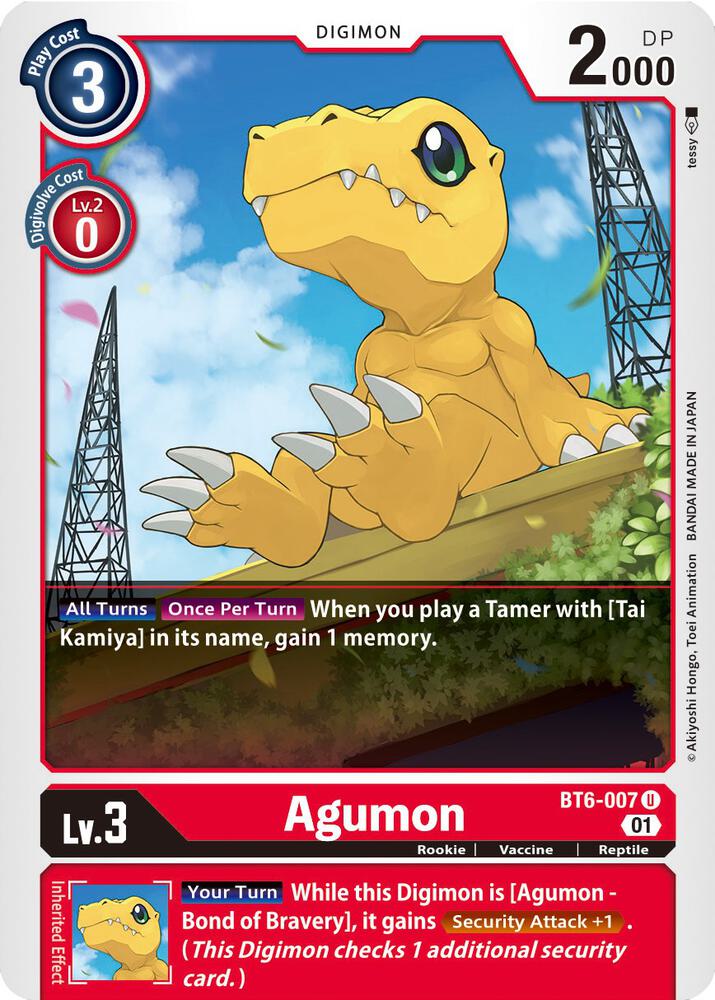 Agumon card image
