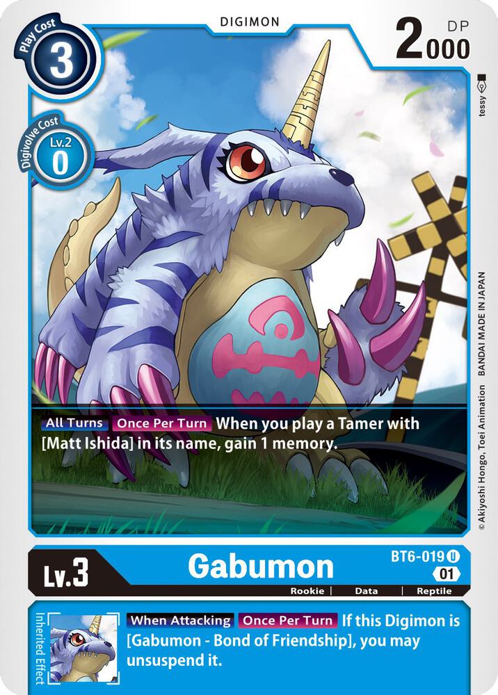 Gabumon card image