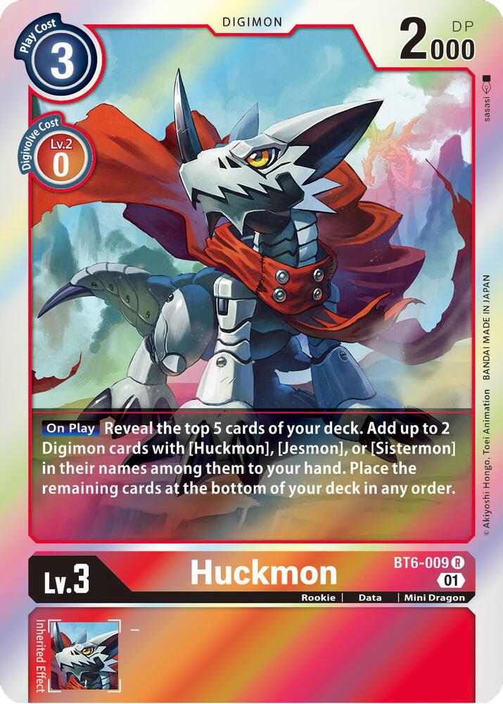 Huckmon card image