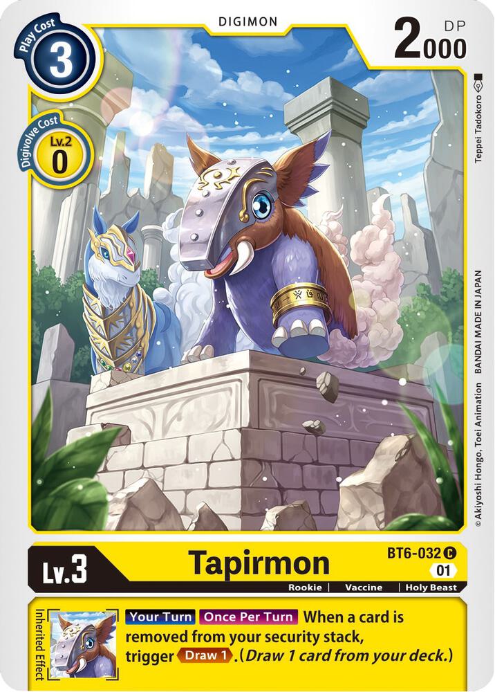Tapirmon card image