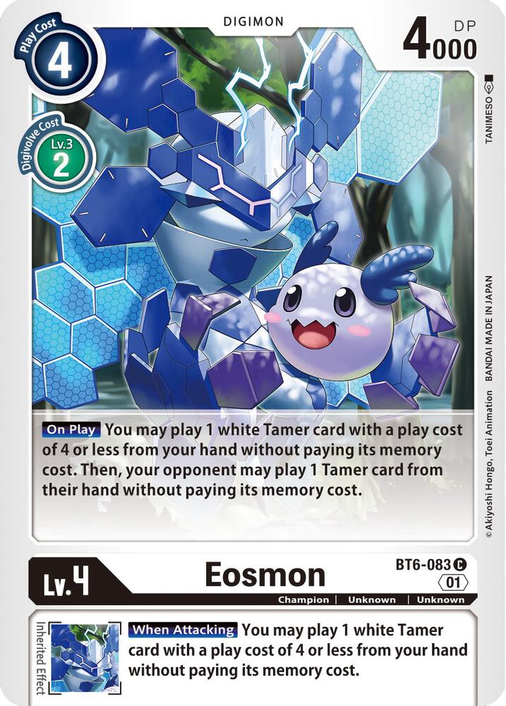 Eosmon - BT6-083 card image
