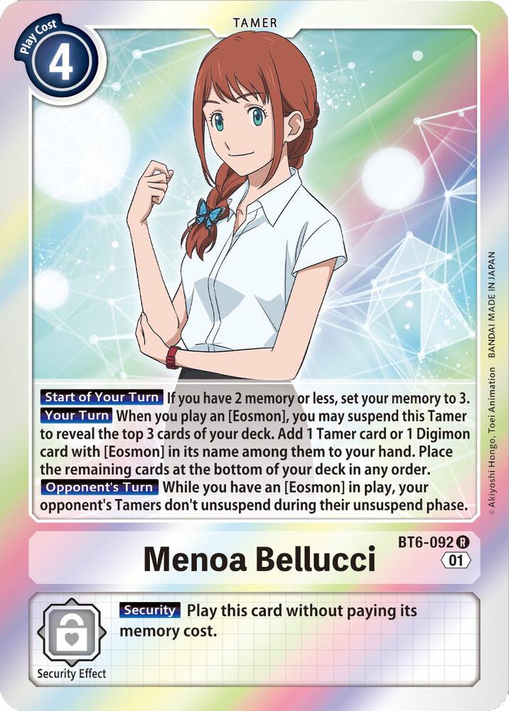 Menoa Bellucci card image