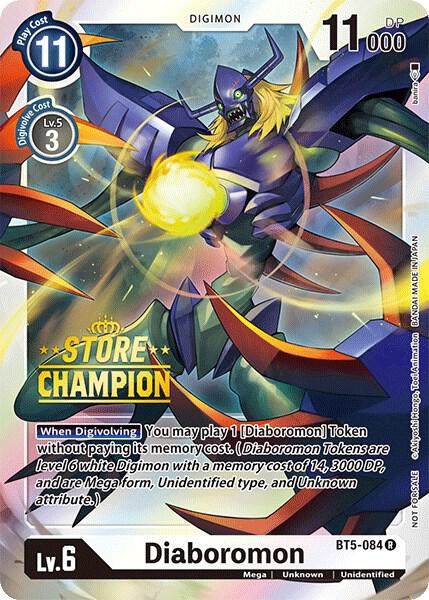 Diaboromon - BT5-084 (Store Champion) card image