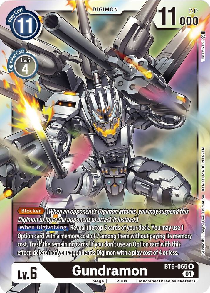 Gundramon card image