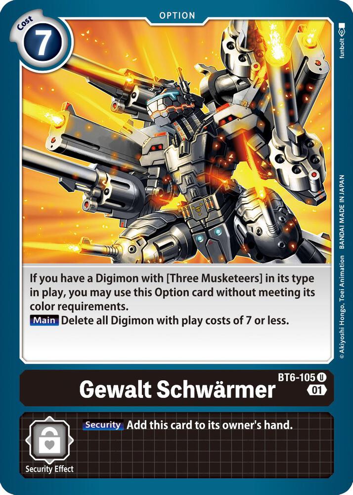 Gewalt Schwarmer card image