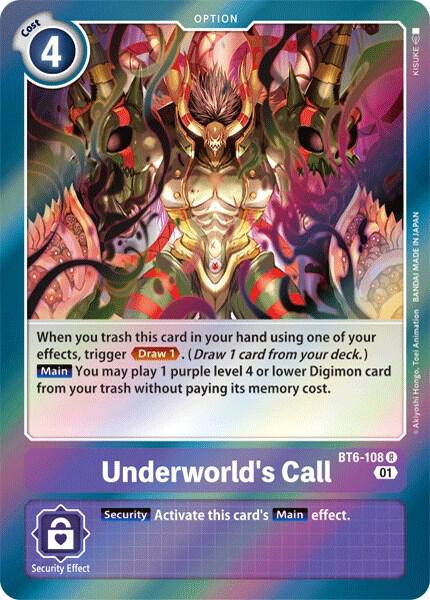 Underworld's Call card image