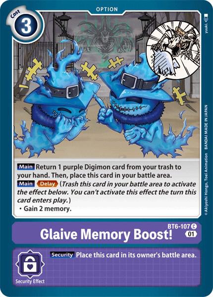 Glaive Memory Boost! card image