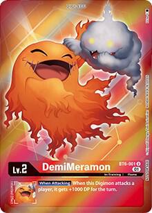 DemiMeramon (Box Topper) card image
