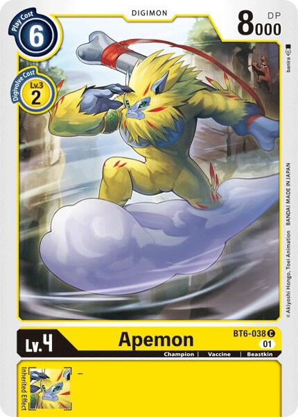 Apemon card image