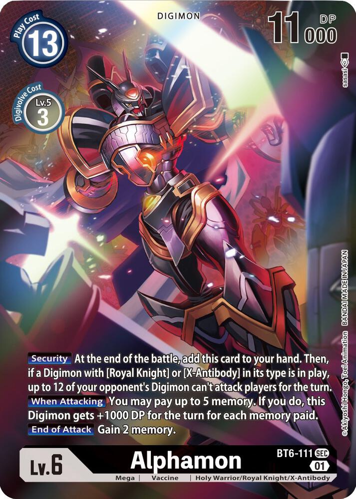 Alphamon (Alternate Art) card image