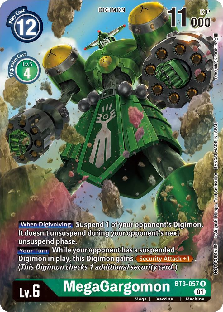 MegaGargomon (1-Year Anniversary Box Topper) card image