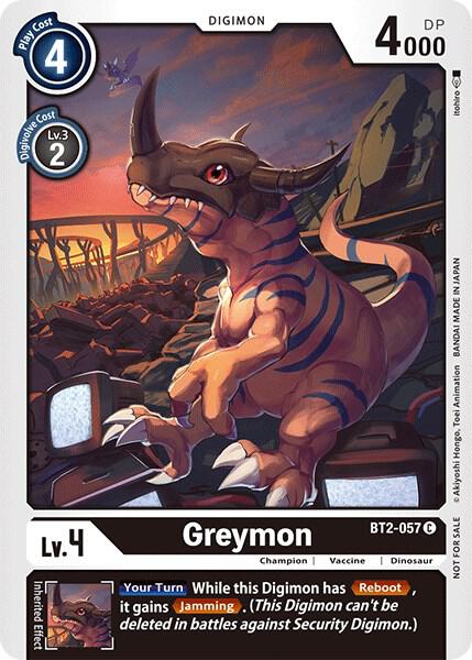 Greymon - BT2-057 (Official Tournament Pack Vol.3) card image