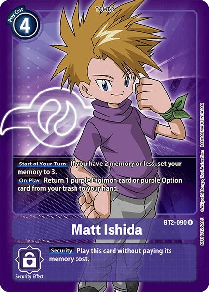 Matt Ishida - BT2-090 (Official Tournament Pack Vol.3) card image