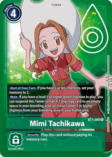Mimi Tachikawa - BT1-089 (Official Tournament Pack Vol.3) card image