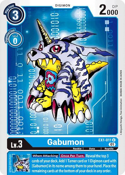 Gabumon card image