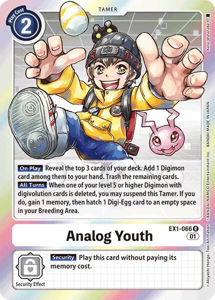 Analog Youth card image