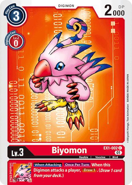 Biyomon card image