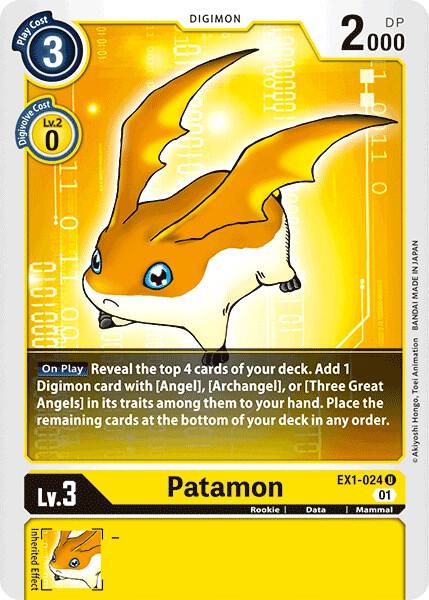 Patamon card image