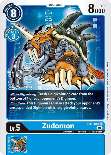 Zudomon card image