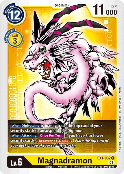 Magnadramon card image