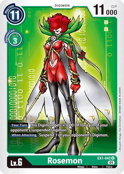 Rosemon card image