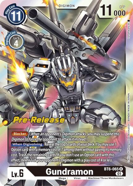 Gundramon card image
