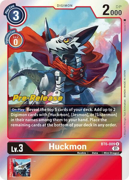 Huckmon card image
