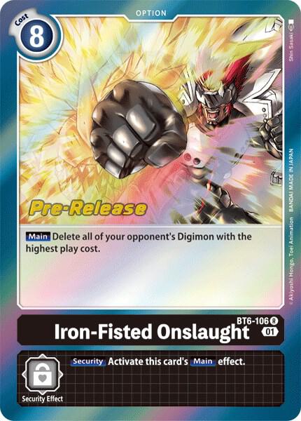 Iron-Fisted Onslaught card image