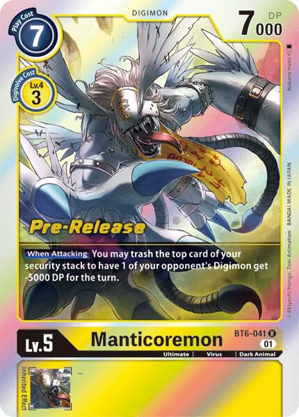 Manticoremon card image