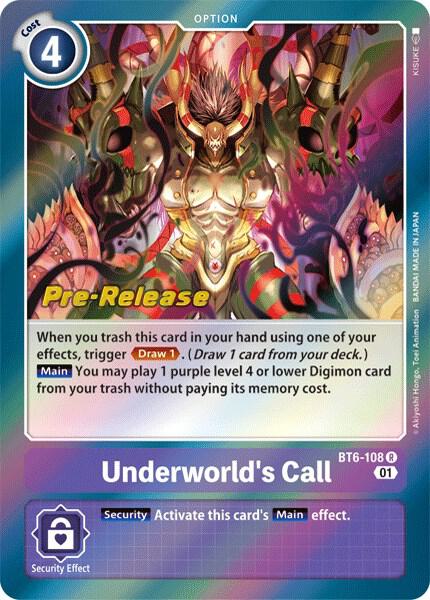 Underworld's Call card image