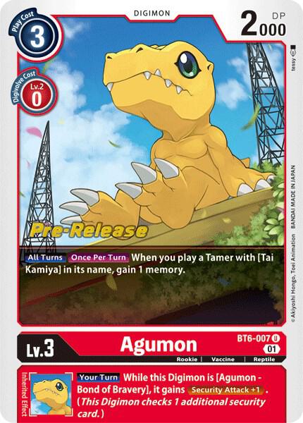 Agumon card image