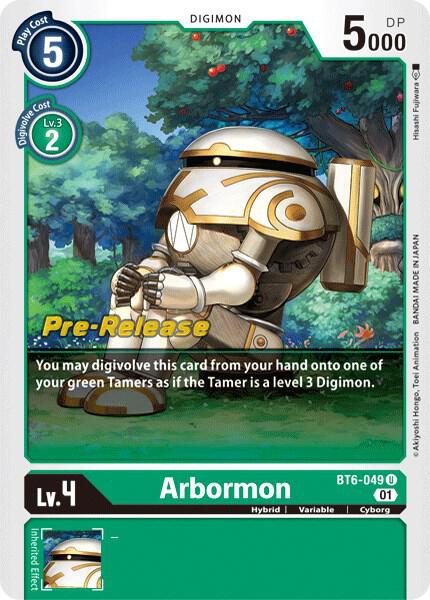 Arbormon card image